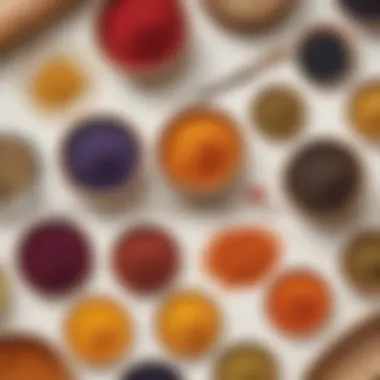 Natural dye extraction techniques using plant materials