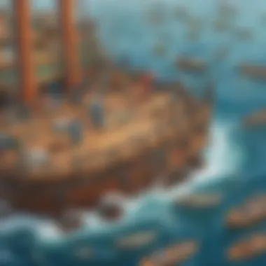 Interactive Maritime Challenge Illustration