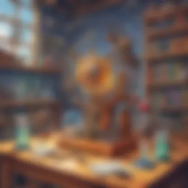 Interactive physics puzzle for elementary students