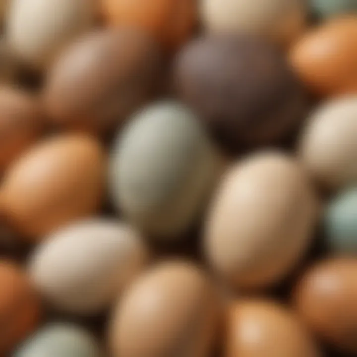 Educational materials surrounding dinosaur eggs