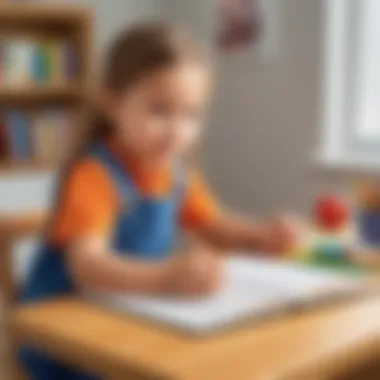 Creative illustrations in educational materials