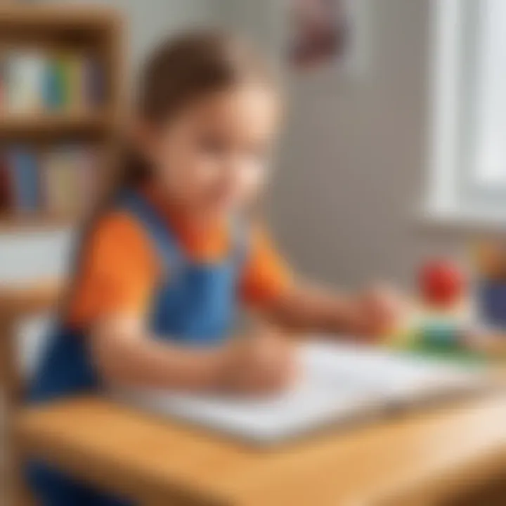 Creative illustrations in educational materials