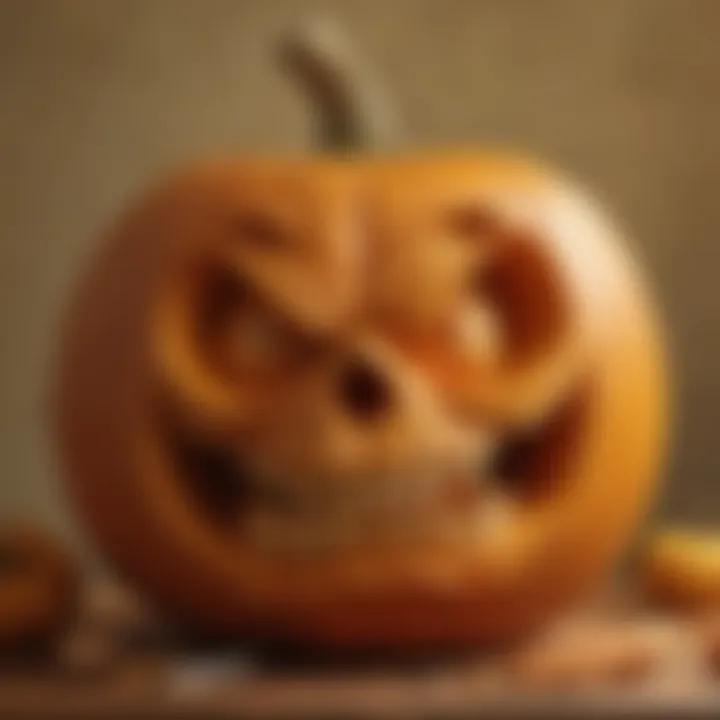 Creative pumpkin carving