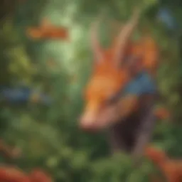 An unusual animal behavior in nature