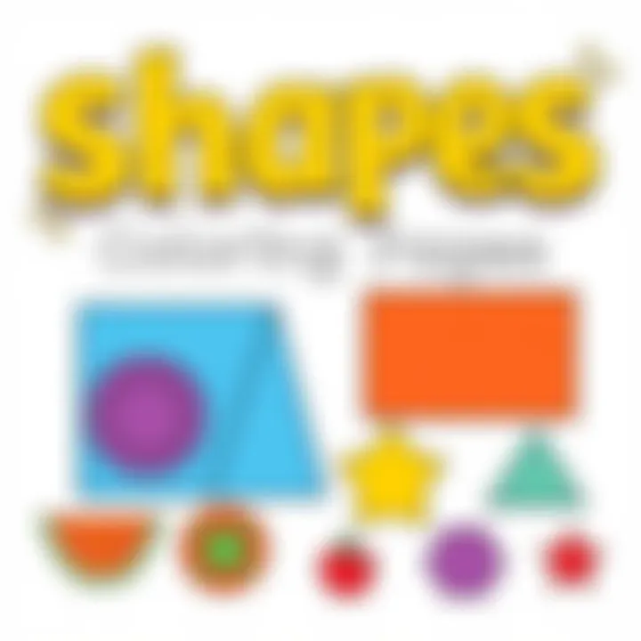 Notable Exploring Shapes: Comprehensive Coloring Pages for Children