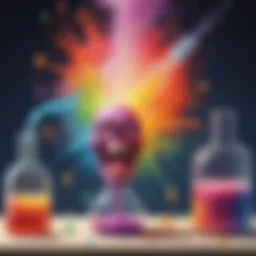 Colorful Chemical Reaction
