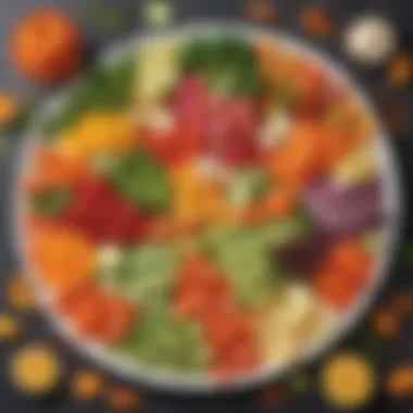 Vibrant Veggie Medley Mouthwatering Veggie Snack Platter