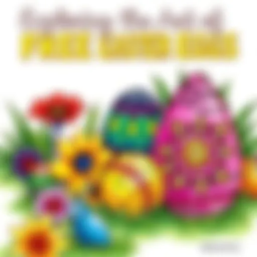 Exploring the Art of Free Coloring Easter Eggs Introduction