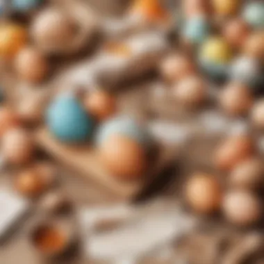 DIY Crafting Materials for Surprise Eggs DIY surprise egg crafting materials