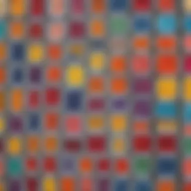 Colorful Goop Variations Colorful assortment of goop variations in containers