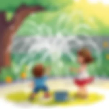 Notable Exploring the Rainbow Sprinkler Activity for Children