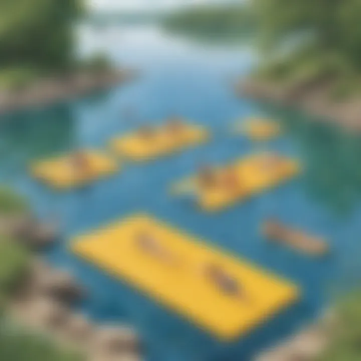 Safety checklist for using swimming mats at lakes