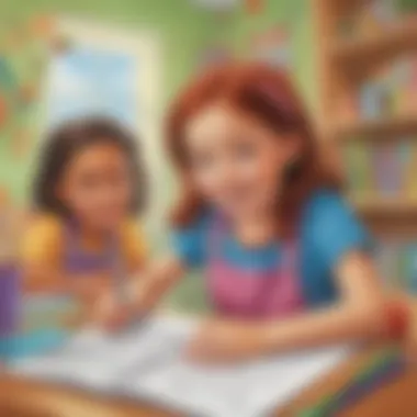 Colorful and engaging fun worksheet for children