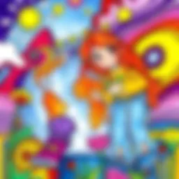 Exploring the World of Colour Colouring Pages Introduction