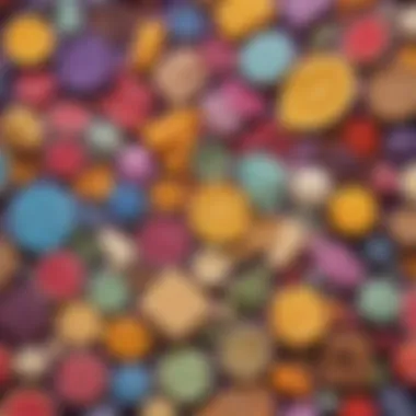 A selection of vibrant soap ingredients
