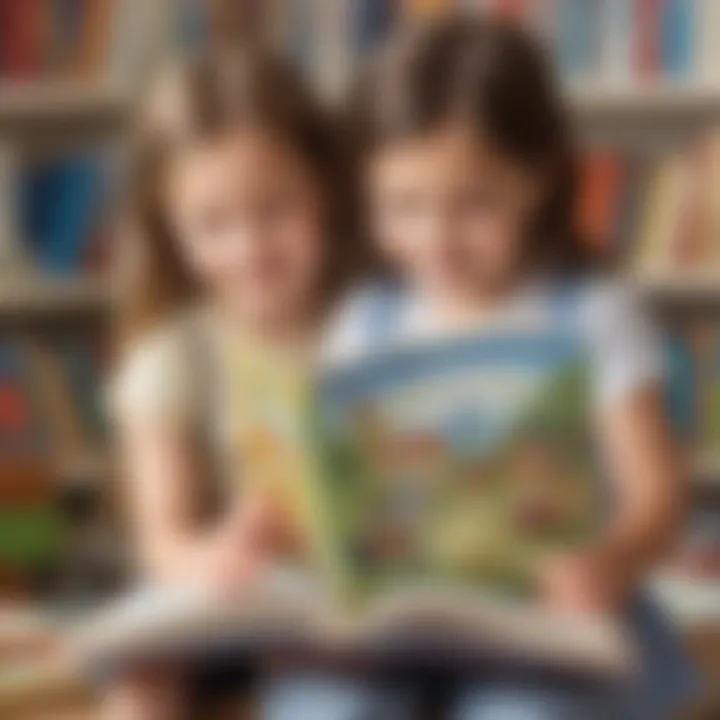 A selection of captivating books tailored for kindergarten-aged children