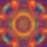 Swirling Kaleidoscope of Colors