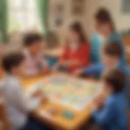 Engaging children in a multiplication game