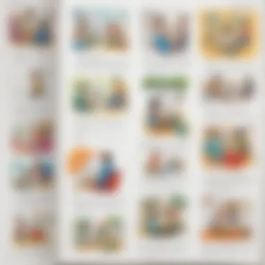 Various types of educational worksheets