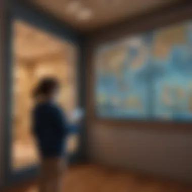 Immersive Learning Experiences Child experiencing immersive learning through a virtual museum tour