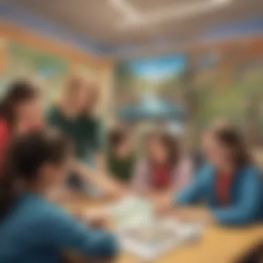 Integrating Virtual Field Trips in Education Teacher integrating virtual field trips into the curriculum with students