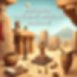 Virtual museum tour showcasing ancient artifacts
