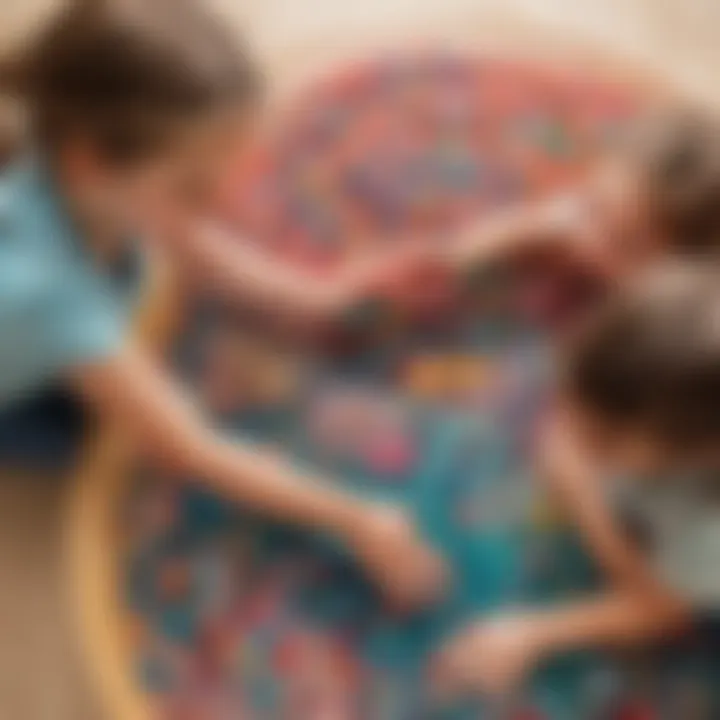 Kids Playing with Water Beads in Sensory Bin