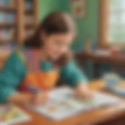 Colorful printable resources for literacy education