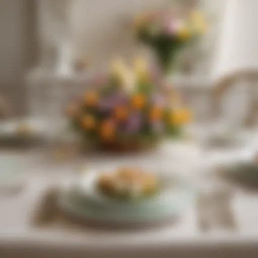 Exquisite Easter Table Setting