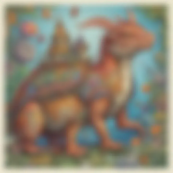 Fantasy Creatures Coloring Puzzle