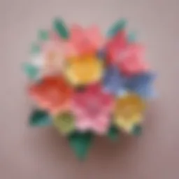 Exquisite Origami Floral Bouquet