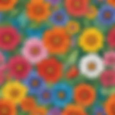 Colorful Blossoms Colorful blossoms for little artists