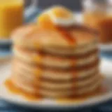 Fluffy Pancake Stack