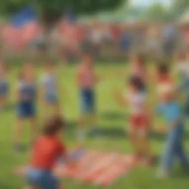 Engaging Outdoor Games for Kids Exciting outdoor games engaging children in teamwork and fun