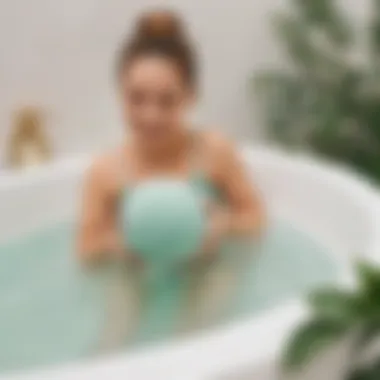 Eucalyptus Energy Bath Bomb Energizing eucalyptus bath bomb for kids
