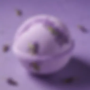 Lavender Dream Bath Bomb Soothing lavender bath bomb for kids