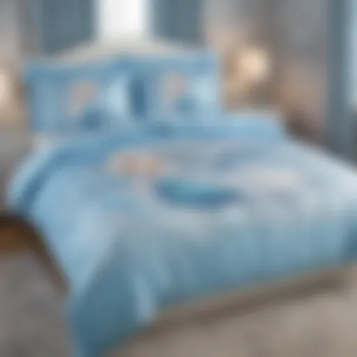 Frozen themed bedding for child's bedroom