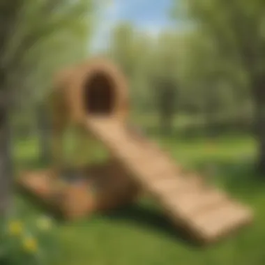 Spring-themed Obstacle Course