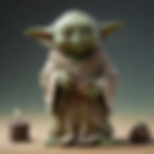 Mystical Yoda Figurine