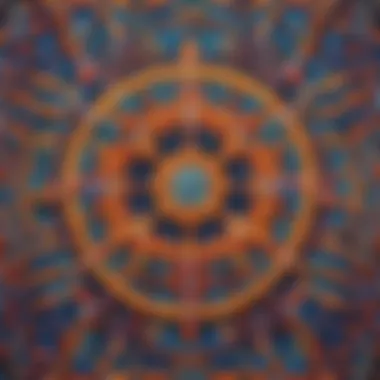 Geometric Elegance Geometric Elegance in Melty Bead Art