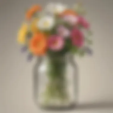 Decorative Mason Jar Vase