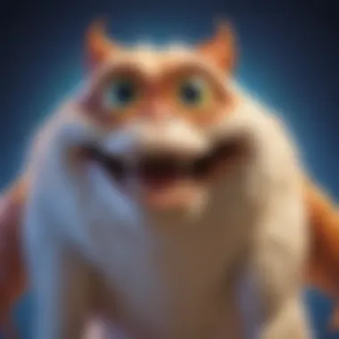 Ethereal Aura of the Claw Glowing Eyes in the Claw's Presence
