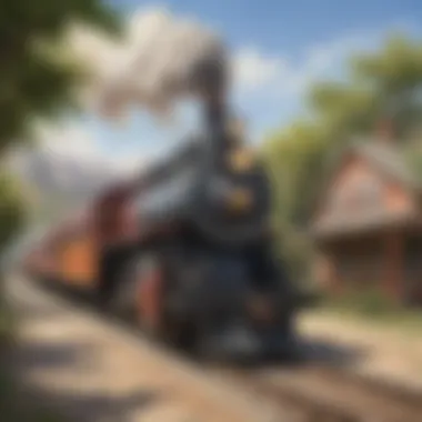 Historical Charm Historical charm of Grapevine Vintage Railroad