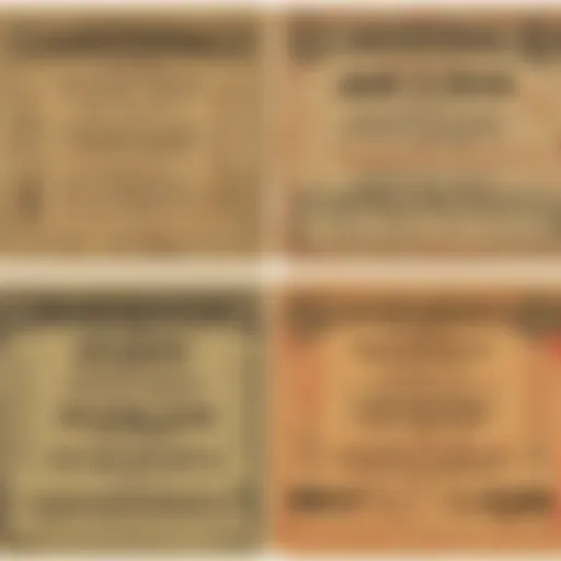 Vintage train ticket options