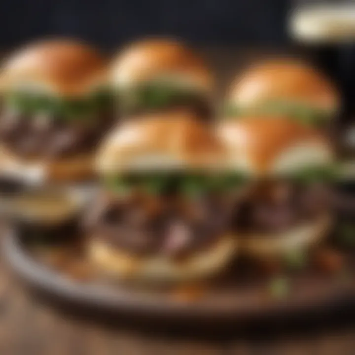 Guinness Braised Beef Sliders