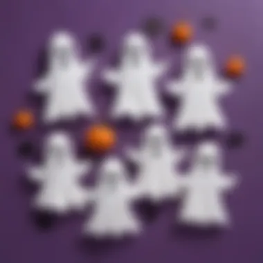 Simple Spooky Ghost Crafts Spooky ghost decorations made from simple materials