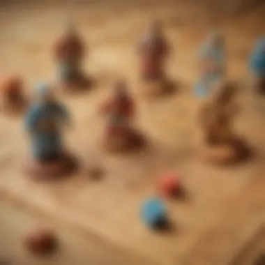 Handcrafted Clay Board Game Figures