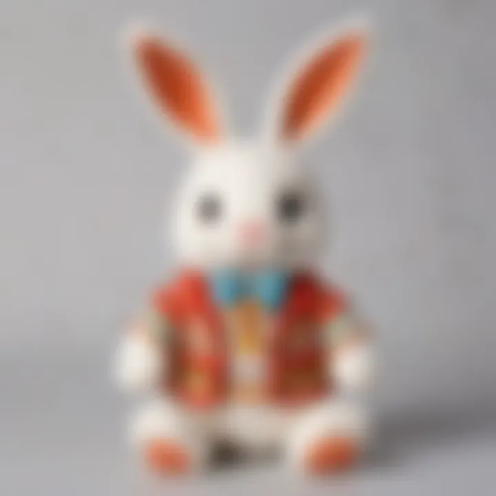 Handcrafted Easter Bunny Plushie