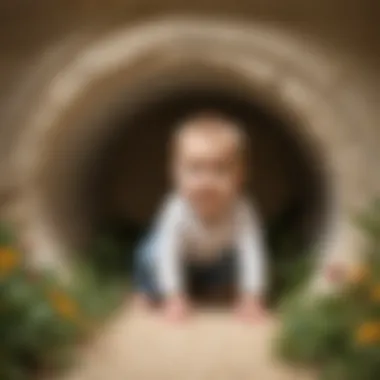 Nurturing Healthy Growth and Exploration in Infant Tunnels Healthy growth promotion in crawling tunnel