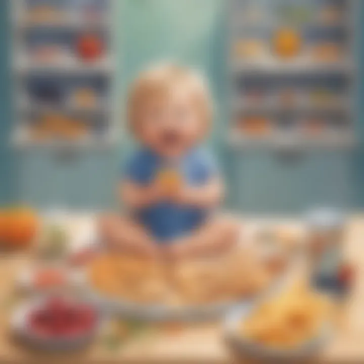 Healthy snacks options for promoting better sleep in toddlers